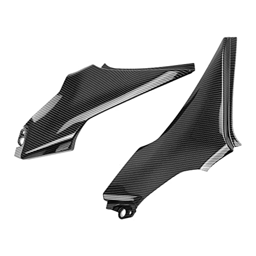 Magideal 2Pcs Motorcycle Seat Cushion Side Panels For Z900 Motorbike Bracket Fairing Carbon Fiber Pattern Accessories Replacement Professional #TOP6