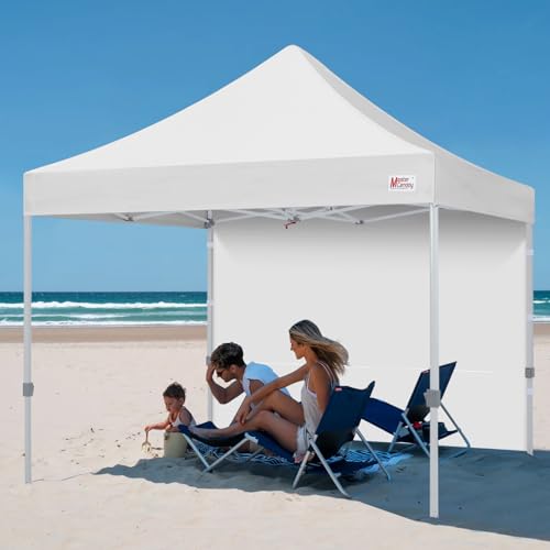 Image of MASTERCANOPY 10x10 Pop Up Canopy Sidewall Only 1-Pack White