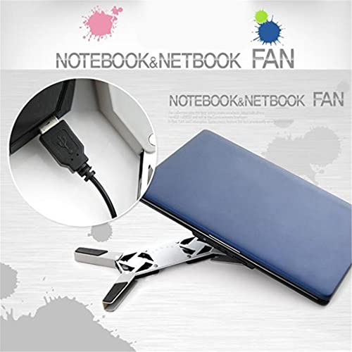 Base soporte notebook con ventilador plegable HBJWOV miniatura 4