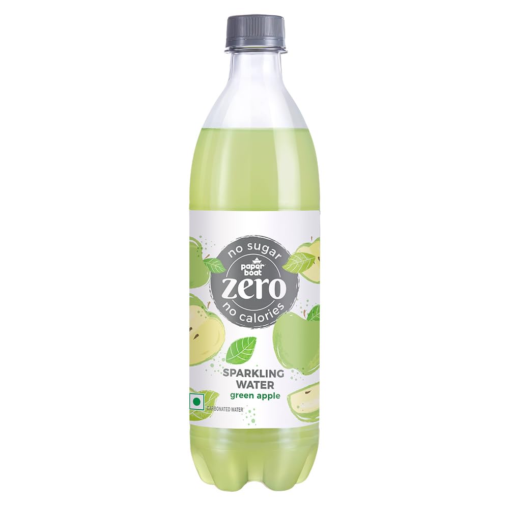Green Apple Sparkling Water, 600ml | Carbonated Water | Zero Sugar, Zero Calories I Sugar Free