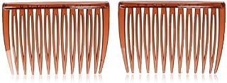Goody Side Hair Combs, Mock Tortoise, 2-count