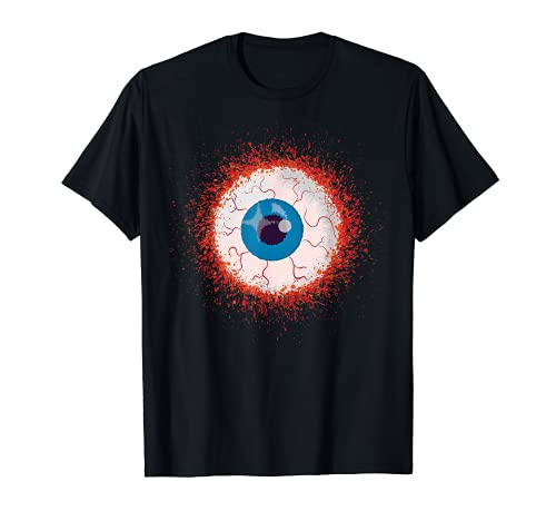 Creepy Halloween Eyeballs Funny Scary Spooky Eyeball Ghost Camiseta