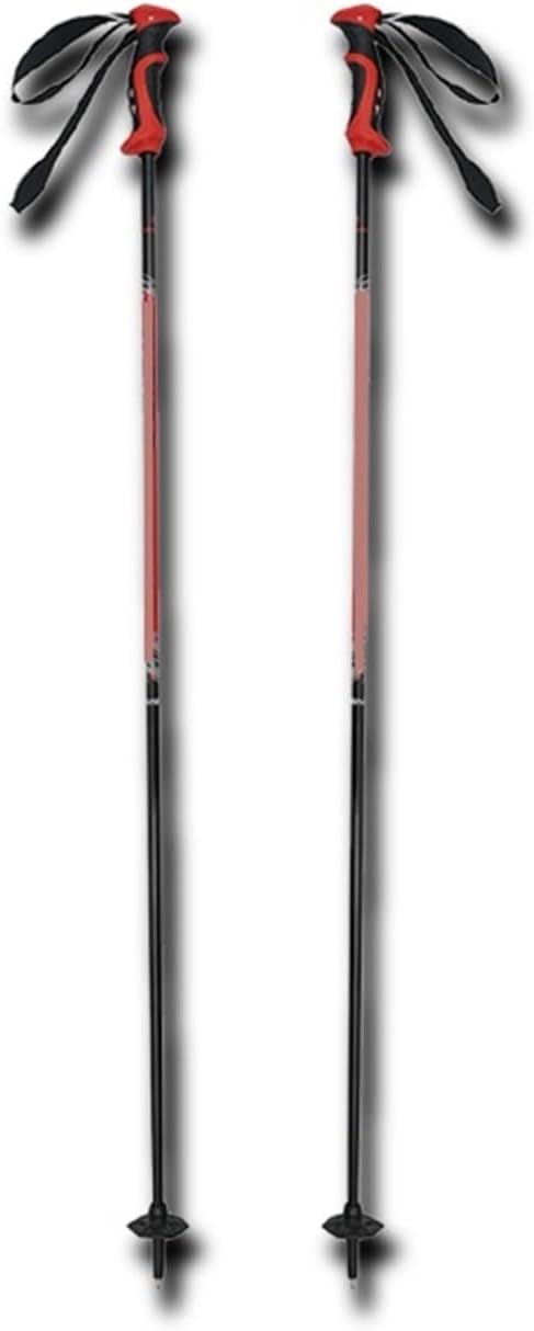 Aluminum Alloy & Carbon Fiber Ski Poles, Durable Cross-Country Ski Poles for Outdoor Sports