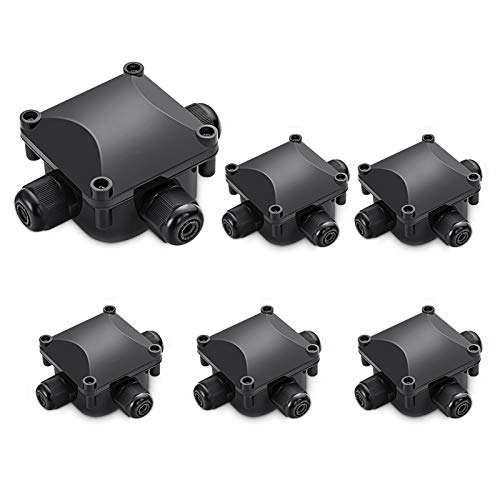 Connecteurs de câble extérieur à 3 voies étanches IP68 boîte de jonction Ø 6-10.2mm