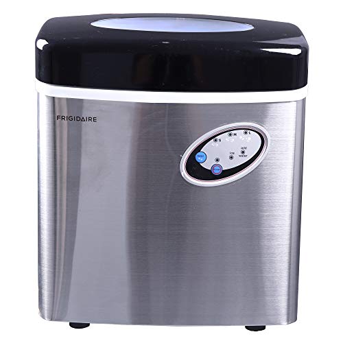 Frigidaire Efic115 Extra Large Ice Maker, Stainless Steel, 48 Lbs Per Day #TOP3