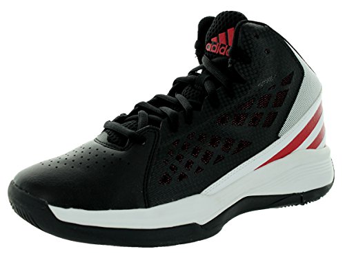 adidas New Men's Speedbreak Basketball Shoes Black/Scarlet 10.5