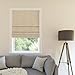 Sun Zero Seraphina Textured 100% Total Blackout Cordless Roman Shade, Taupe, 35