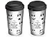 The Nightmare Before Christmas Faces of Jack Tazza da Viaggio 15x10 cm