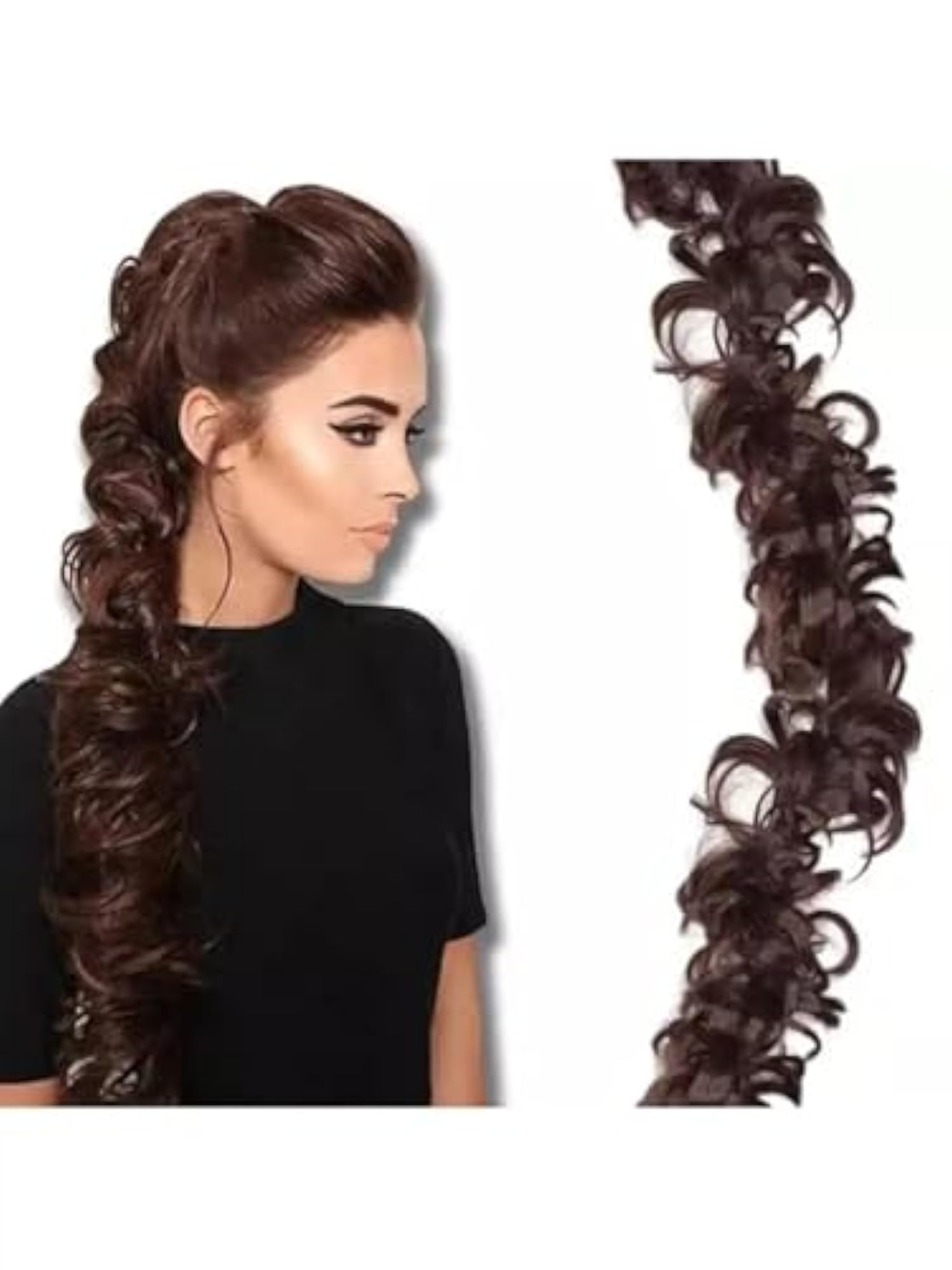 Premium Messy Hair Frill Extension for Women