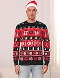 Zoom IMG-1 wayleb maglione natalizi uomo merry