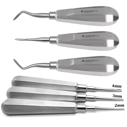 Coupland & Flohr Dental Elevator Set – 6-Piece Surgical Extraction
