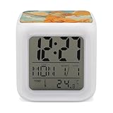 Scénarios applicables : petite alarme. Convient pour les bureaux, cuisines, salons, chambres, salles de bains ou restaurants. L'horloge veilleuse peut également être utilisée comme cadeau significatif et souvenir pour décorer et embellir votre environnement.