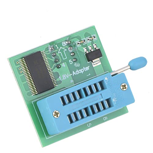 Circuits intégrés, utilisation de la carte mère de l'adaptateur 1.8V sur le kit de carte proto de l'adaptateur de programmeurs avec en-tête de broche