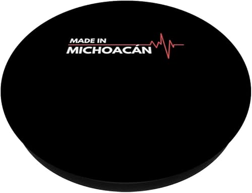 Miniatura 2 de Made In Michoacan Mexico Place Of Birth PopSockets Swappable PopGrip