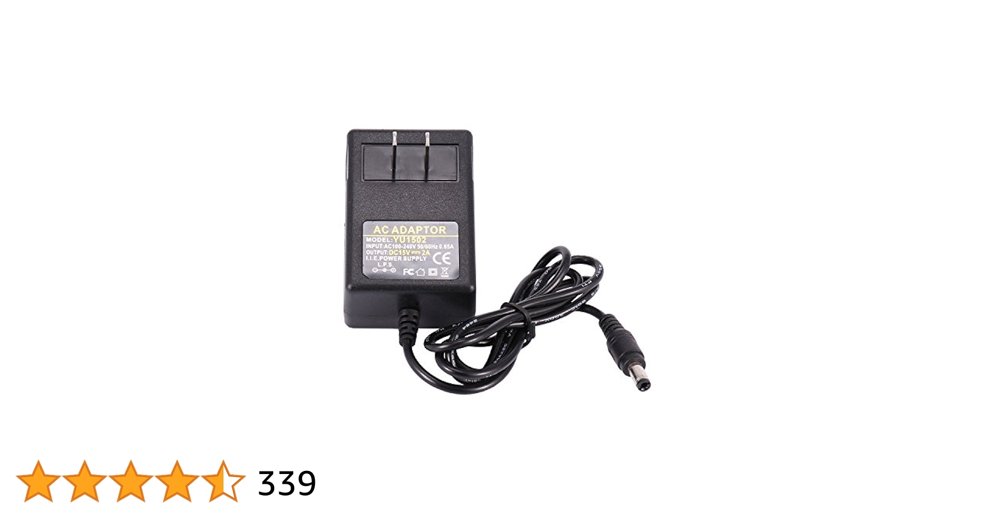 AV-M30L15 ACアダプター 15V 2A Amazon.com: AC Adapter 15V 2A DC Power Supply Charger Input