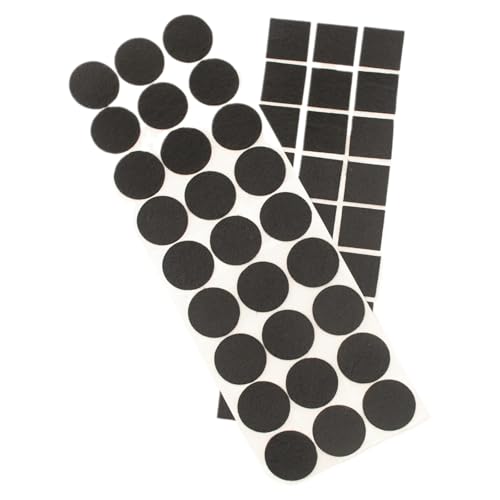 CEFGON 54 Pcs Thick Black Pads