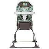 Cosco Simple Fold High Chair with 3-Position Tray (Elephant Squares)