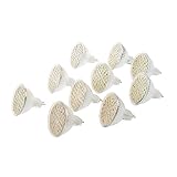 Birne Typ: MR16, GU5.3 Iunipusy 10x MR16 5.3 60 SMD LED Lampe Licht Strahler Leuchte 3W Warmweiss ENERGIESPAR