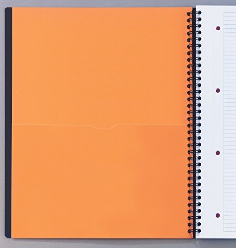Oxford Collegeblock Activebook, DIN A4+, liniert 6 mm, 80 Bl., Doppelspirale, 4fach Lochung, 80 g/qm, weiß