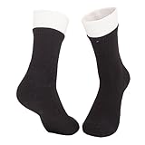Bonbonfarbene Damen-Basketballsocken mit mittelhohem Schnitt, ganzjährige Sportsocken mit Handtuchboden 5 Rabatt Auf Einer Bestellung Über 15 (Black, One Size)
