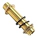 Brass G1/2 Bulkhead Fitting Water Tank Connector with Silicone Seal, Leakproof Hose Feedthrough for Water Tank, Water Tower or Pump, Commercial and Industrial Applications(10cm)