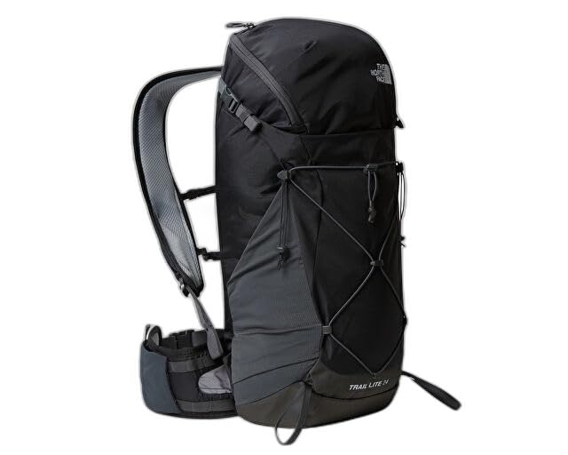 THE NORTH FACE NF0A87C84GZ TRAIL LITE 24 Zaino sportivo Uomo TNF Black-Asphalt Grey- Taglia LXL