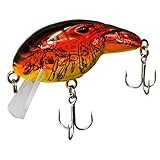 ods lure Crawfish Lure Hard Crawfish Fishing Bait with Lip and Treble Hooks for Bass Trout Walleye