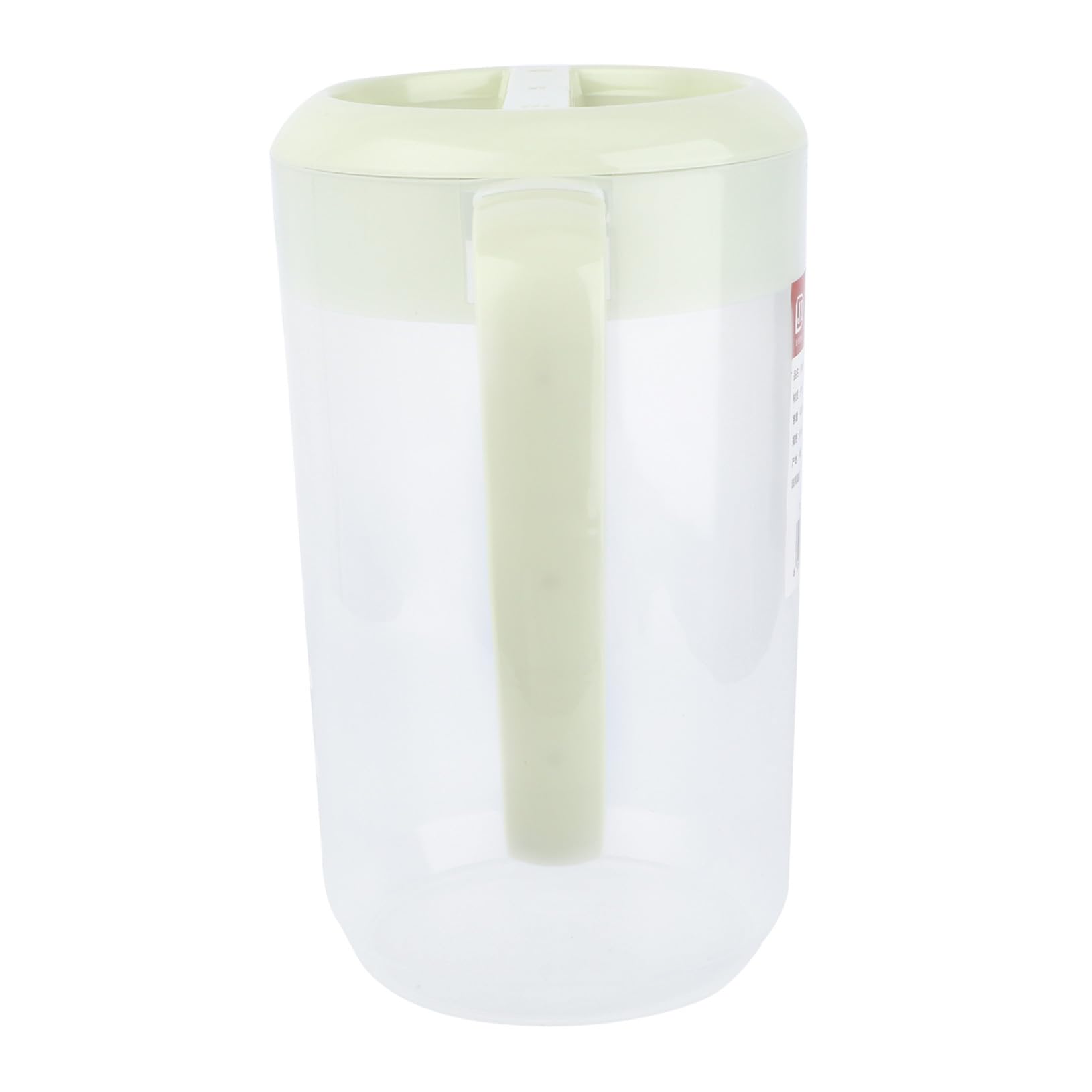 Jarra de Agua Plástica Transparente 4000ml con Mango y Tapa para Bebidas Frías en Casa