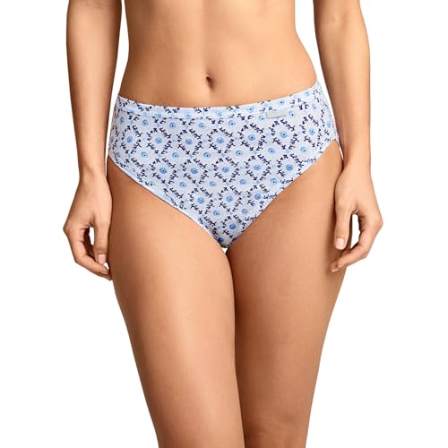 Image of Jockey Women's Underwear Plus Size 100% Cotton Elance French Cut - 3 Pack