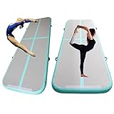 Staelea Inflatable Air Gymnastics Mat 10 Ft Training Tumbling Mat，The 4-Inch Thick Inflatable Yoga
