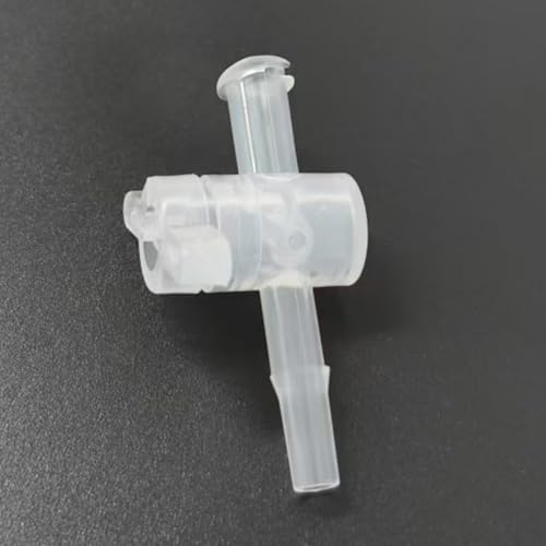 Válvula de paso de dos vías macho-hembra de PP reutilizable para laboratorio 25 uds 7