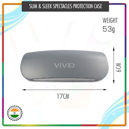 Image of Unisex Lightweight Specs Hinge-Spring Eyewear Dabbi Abs Hard Case Cover