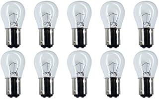 CEC Industries #1229 Bulbs, 40 V, 15.2 W, BA15d Base, S-8 shape (Box of 10)
