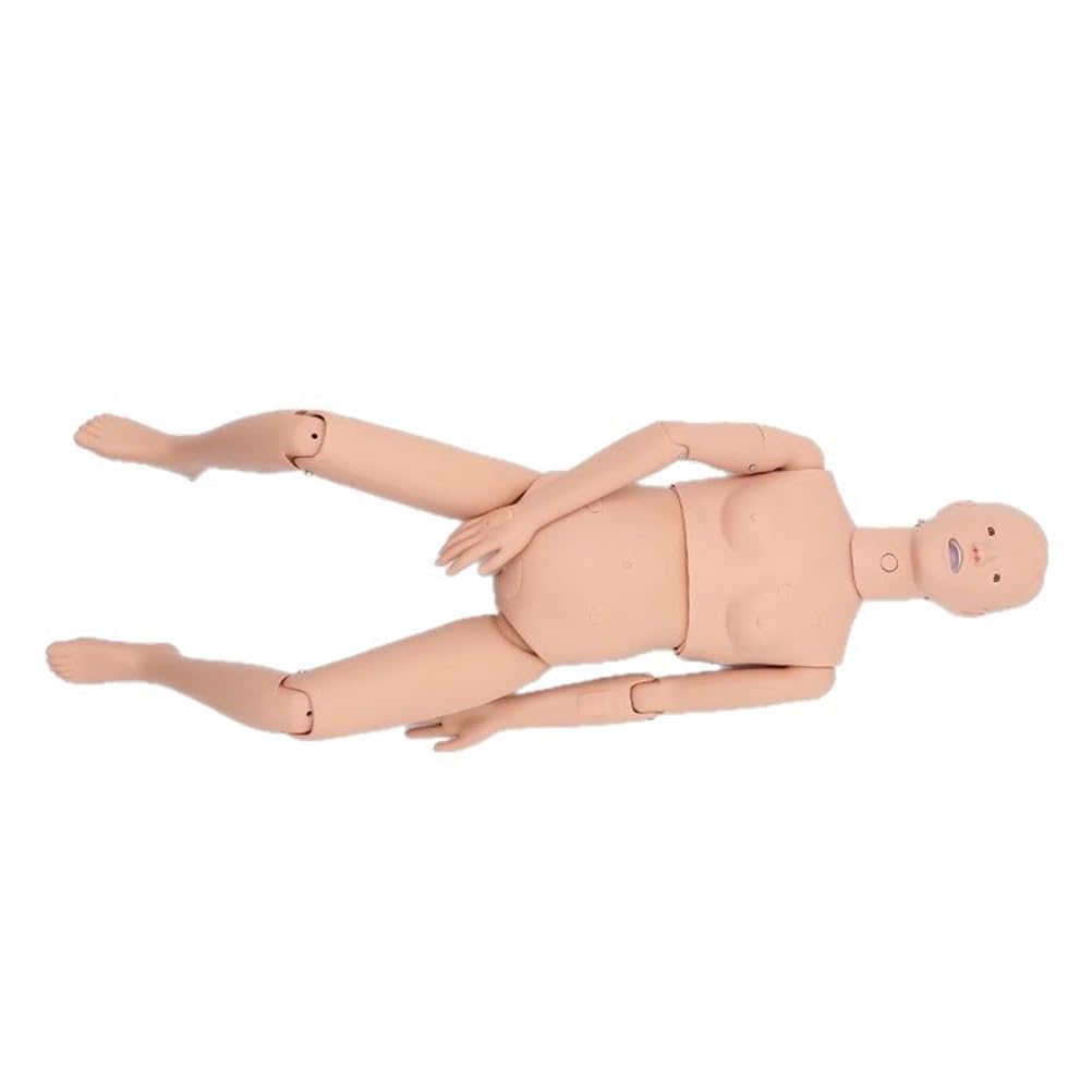 Manekin do treningu pielęgniarskiego – anatomiczny model naturalnej wielkości do edukacji i symulacji, wielofunkcyjny symulator pielęgnacji ciała z PCW do treningu zdrowotnego