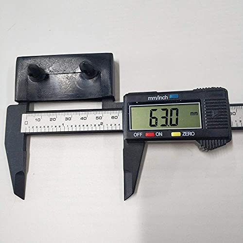 Nanshine 20Pcs 62.5-63.5Mm Replacement Bed Slat Holders Kits Bundles Plastic End Caps Holders, Width 63Mm X Height 9 Mm (Inside Dimension) #TOP1