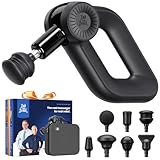 BOB AND BRAD D6 Pro Massage Gun with 16mm Amplitude, Deep Tissue Muscle Massager with 16mm Amplitude and OLED Screen, Professional Electric Handheld Massage Device for Muscle Pain Relief