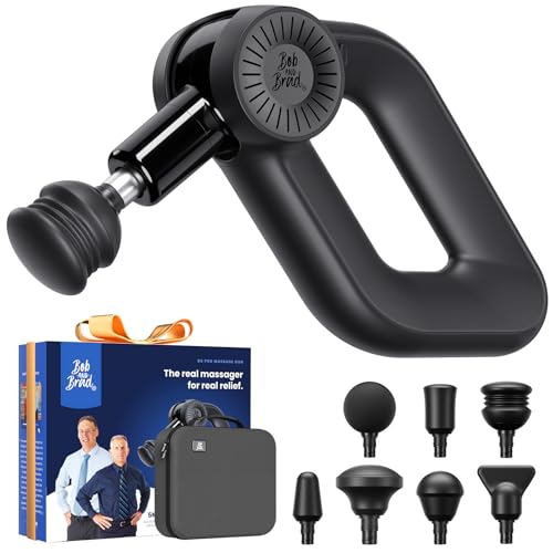 BOB AND BRAD D6 Pro Massage Gun with 16mm Amplitude, Deep Tissue Muscle Massager with 16mm Amplitude and OLED Screen, Professional Electric Handheld Massage Device for Muscle Pain Relief option