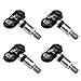 Autel MX-Sensor 2 in 1 (315MHz + 433MHz)(Screw-in) 100% Cloneable TPMS Programmable Sensors for Tire Pressure Monitoring System(Metal Valves,Set of 4 Pieces)