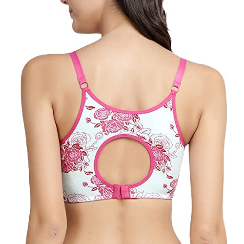 Image of Inner Sense Women's Organic Antimicrobial Soft Nursing Bra (36D, French Rose)