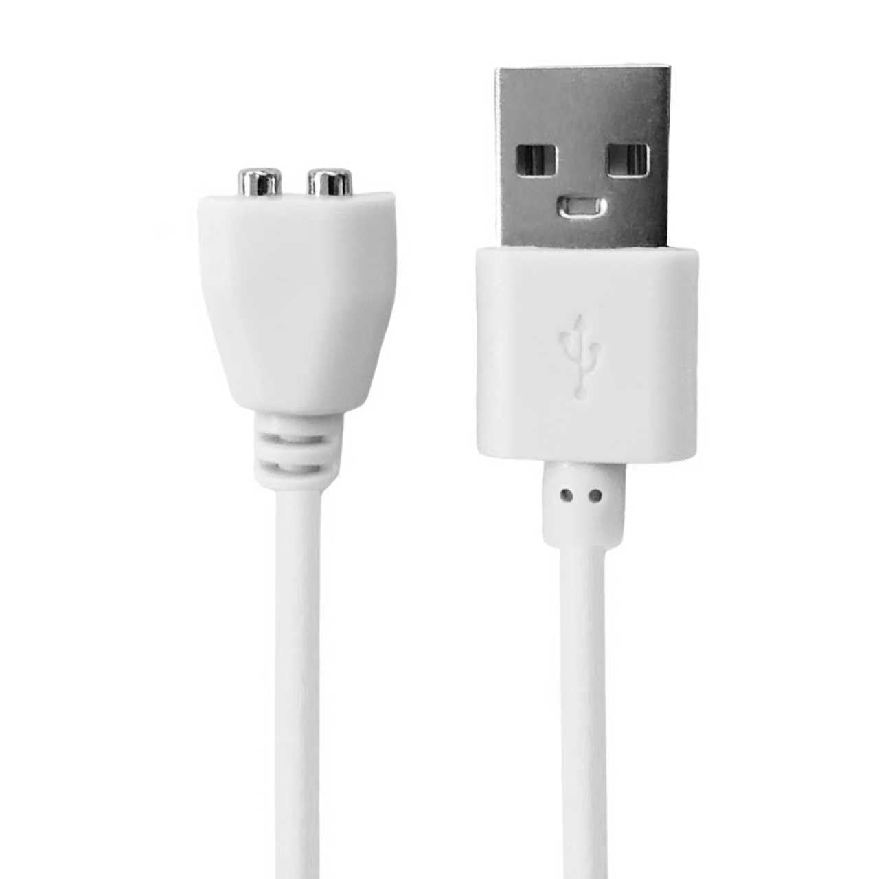 6mm Magnetic USB DC Charger Cable, 2.7ft Replacement Oval Base Charging Cord for Rechargeable Toys, Massagers, Electric Toothbrushes,Children's Watches, Dog Trainer, Facial Cleanser