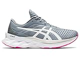 ASICS Women's NOVABLAST Running Shoes, 8.5, Sheet Rock/White