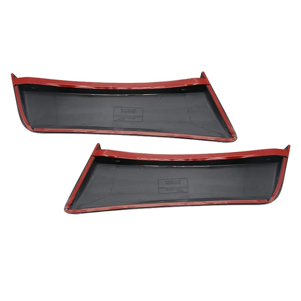 Faldones Laterales para Ford para Mustang Roush 2015-2020 Guardabarros Lateral Trasero Cucharas Puerta Cubierta Marco Estilo Coche Embellecedor Salida