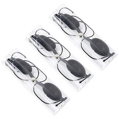 FOMIYES 3 Conjunto De Óculos De Segurança Óculos De Proteção UV Para Lâmpada LED UV Beleza Uso Do Pa