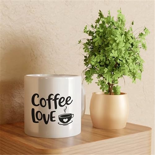 JAJADO Hot Drinks Stencil Silk Screen Stencils Reusable Adhesive Stencil Screen Printing Transfers Coffee Stencils for Crafts on Wood Plaque, T-Shirt, Coffee Mug, Door, Wall, DIY Home Decor