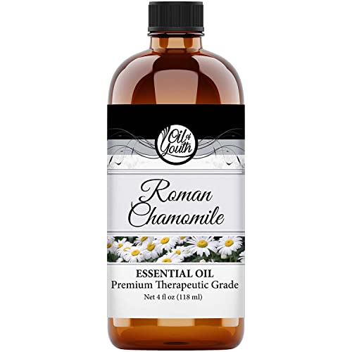 Oil of Youth Essential Oils 4oz - Chamomile (Roman) Essential Oil - 4 Fluid Ounces