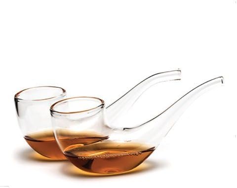 Vinology Brandy Pipe Sipping Glasses 75ml - Pack of 2