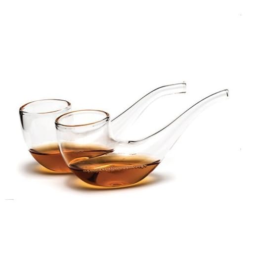 Vinology Copas de brandy Tubo toma 75 ml – pack de 2