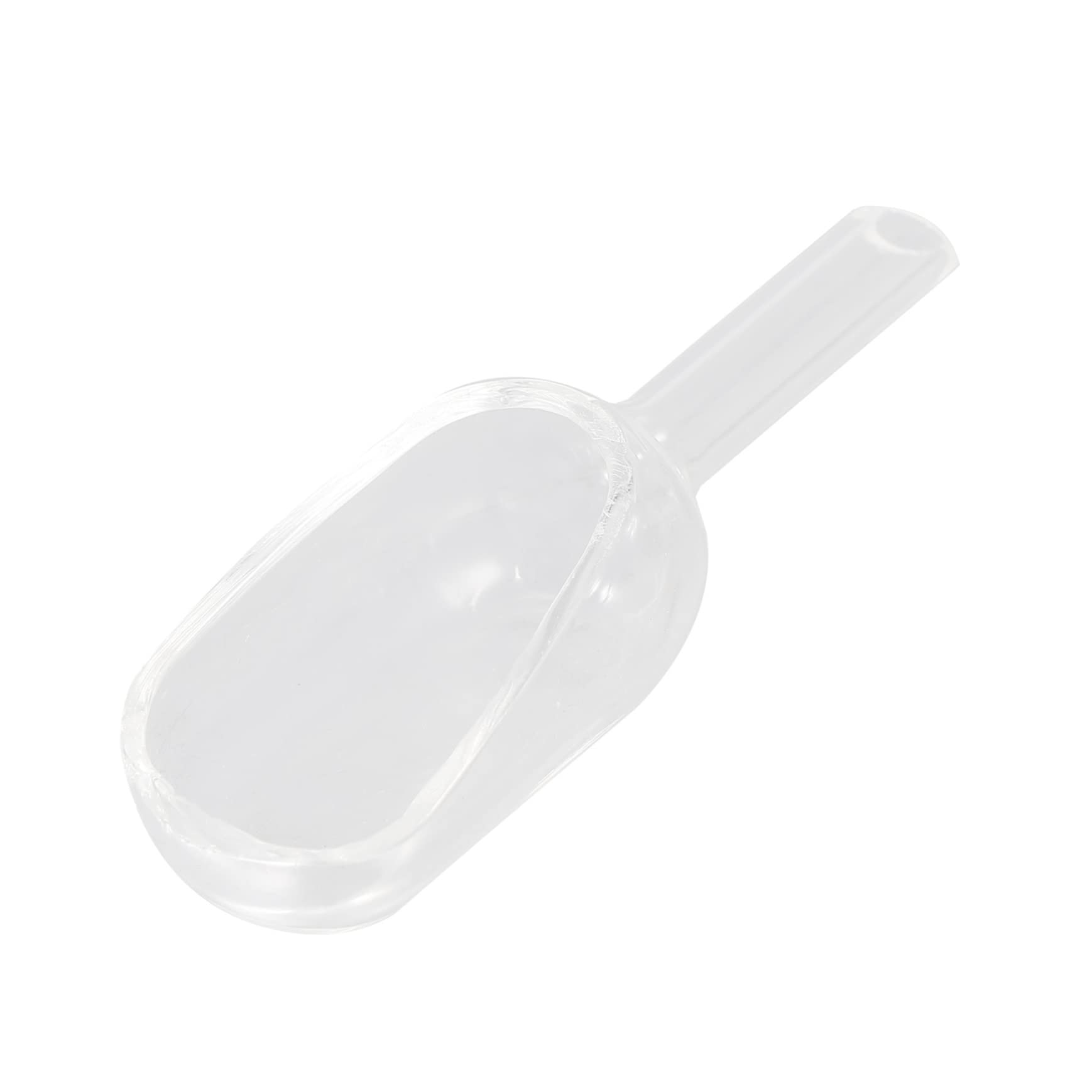 MUCKLILY Simple Compact Glass Weighing Spoon Laboratory Weighing Holder for Home Lab Use