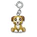 CHARM IT! Brown Puppy Dog Charm