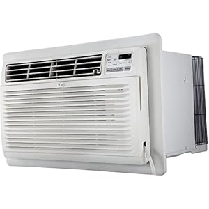 LG 10,000 BTU Through the Wall Air Conditioner, 115V, Cools up to 440 Sq. Ft. for Bedroom, Living Room, Apartment, with Remote, 3 Cool & Fan Speeds, Wall AC Unit, White